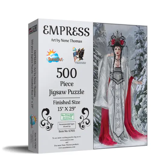 Sunsout Empress 500 pc Jigsaw Puzzle 67831 {3}