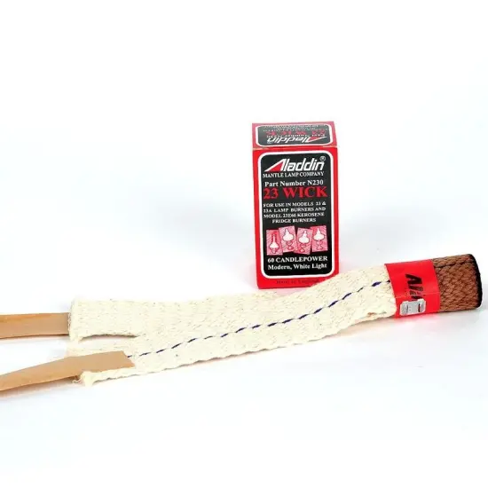 Aladdin 3 Year Oil Lamps Parts Kit Heel-less Chimney for Models 23A and MAXbrite {4}