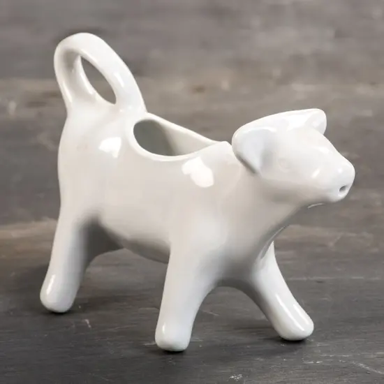Bia Cordon Blue Cow Creamer, Holds 4 ounces {1}