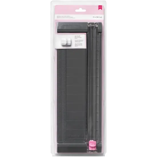 American Crafts Pink Craft Blade Trimmer-12" {1}