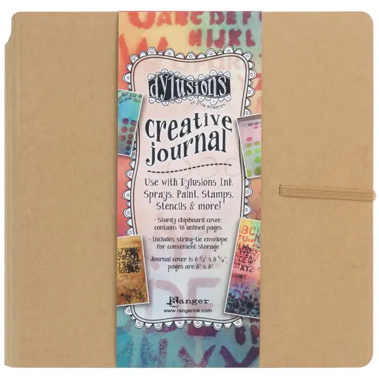 Dyan Reaveley's Dylusions Creative Journal 8.75"X9"-Kraft {1}