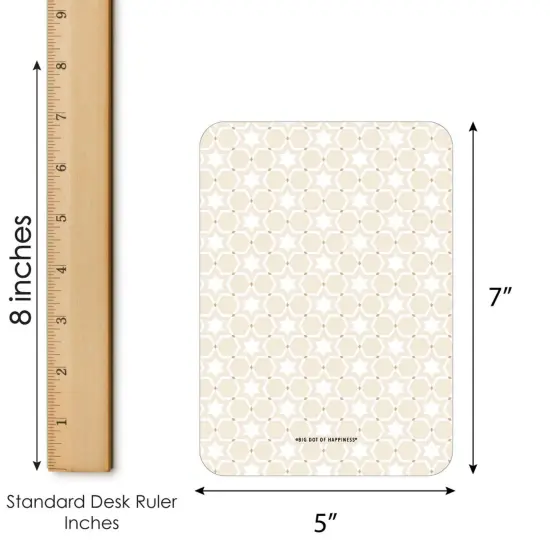 Big Dot of Happiness Happy Passover - Bingo Cards and Markers - Pesach Party Bingo Game - Set of 18 {6}