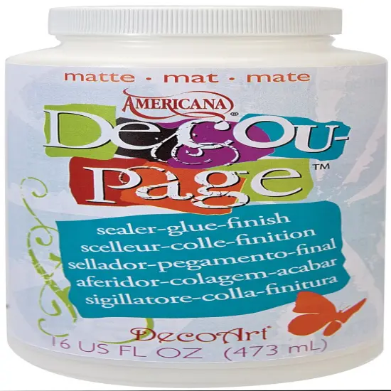 DecoArt Americana Decou-Page Glue-16oz Matte {2}