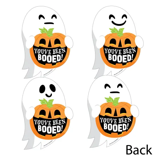 Big Dot of Happiness You've Been Booed - Decorations DIY Ghost Halloween Party Essentials - Set of 20 {4}