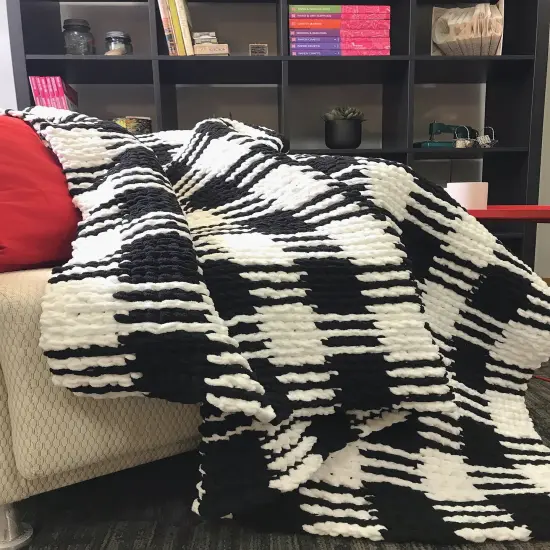 (Pack of 4) Bernat Blanket Big Ball Yarn-Coal {6}