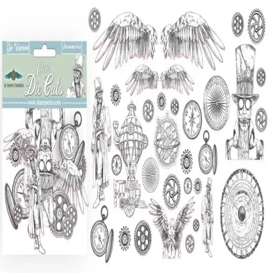 Stamperia Clear Die-Cuts-Sir Vagabond {1}