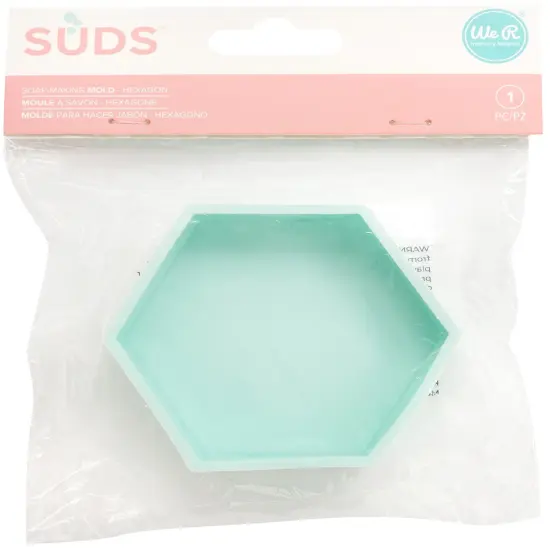 We R SUDS Silicone Soap Maker Mold-Hexagon {1}