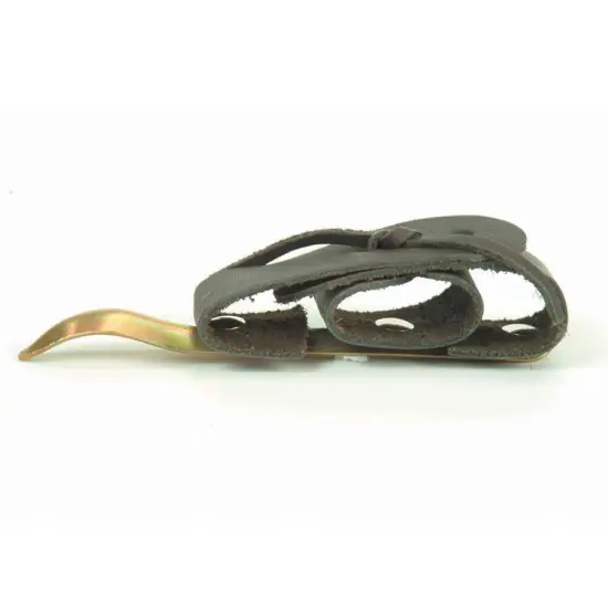 Lehman's Finger Loop Handheld Corn Husking Peg Adjustable Leather Strap {1}