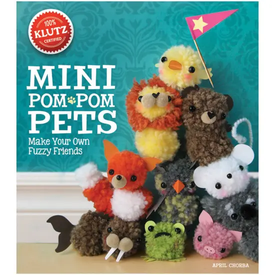 Klutz Mini Pom Pom Pets Book Kit {1}