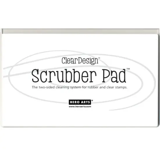 Hero Arts Clear Design Scrubber Pad-7.5"X4.5" {2}
