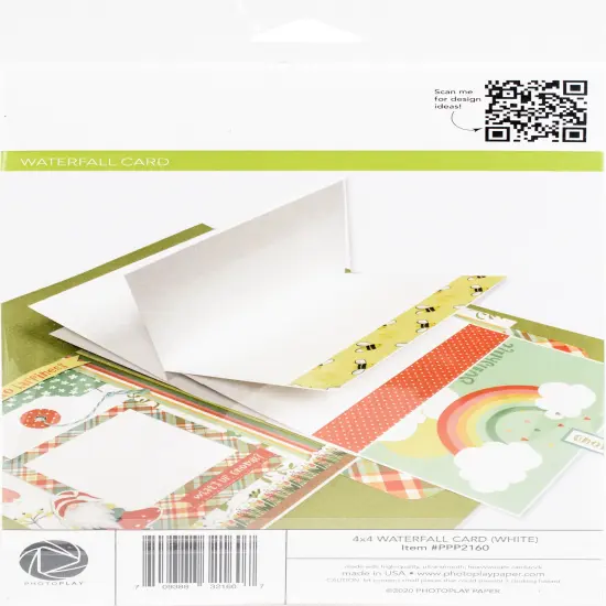 PhotoPlay Maker Series 4"X4" Mechanical-White Waterfall {3}