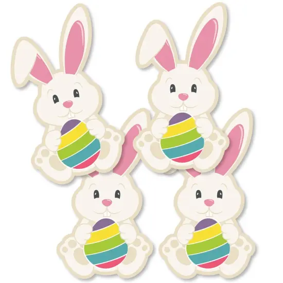 Big Dot of Happiness Hippity Hoppity - Bunny Decorations DIY Easter Party Essentials - Set of 20 {3}