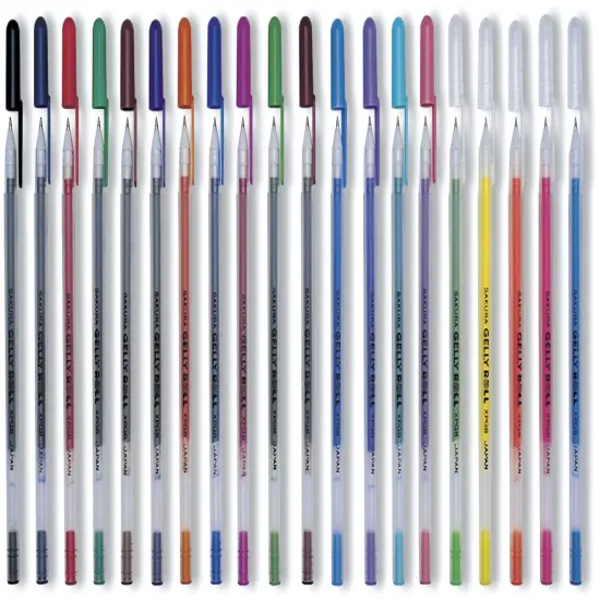 Sakura Gelly Roll Fine Point Pen Open Stock-Black {3}