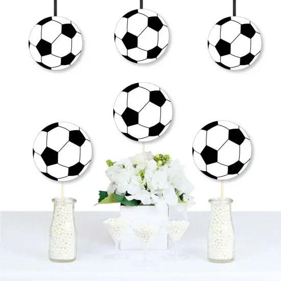 Big Dot of Happiness Goaaal - Soccer - Decorations DIY Baby Shower or Birthday Party Essentials - Set of 20 {1}