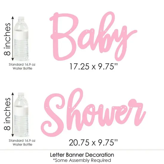 Big Dot of Happiness Purr-fect Kitty Cat - Kitten Meow Baby Shower Letter Banner Decoration - 36 Banner Cutouts and Baby Shower Banner Letters {7}