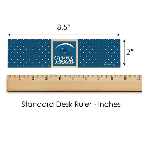 Big Dot of Happiness Happy Passover - Pesach Holiday Party Water Bottle Sticker Labels - Set of 20 {6}