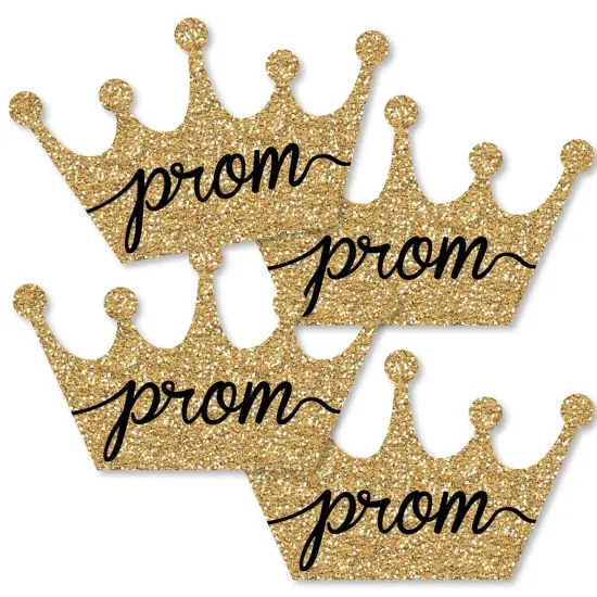Big Dot of Happiness Prom - Crown Decorations DIY Prom Night Party Essentials - Set of 20 {3}