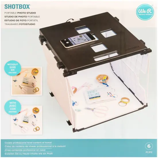 We R ShotBox Photo Studio Kit-6 Pieces {1}