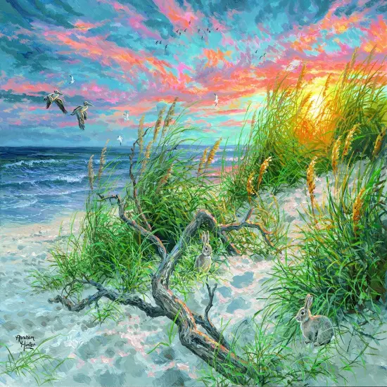 Sunsout Beach Life 500 pc Jigsaw Puzzle 69728 {1}