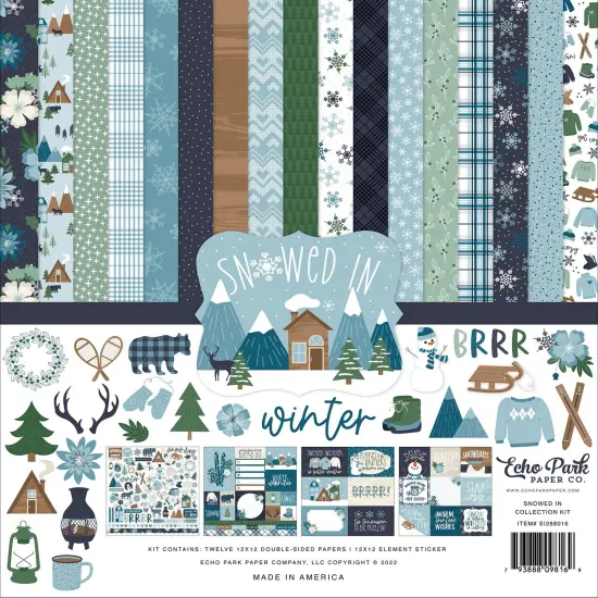 Echo Park Collection Kit 12"X12"-Snowed In {1}
