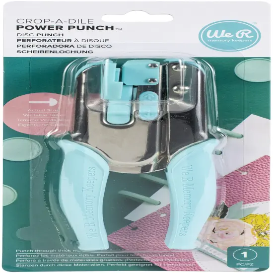 Crop-A-Dile Power Punch Tool-Disc {1}