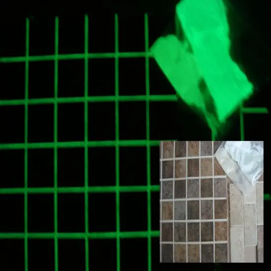 Glow in the Dark Grout. New Custom-Building Product. 1 Lb. (500 grams) {1}
