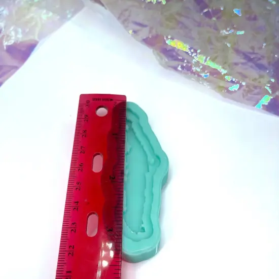 Vieques Shape Keychain/Llavero Silicone Mold {3}