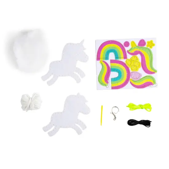 Colorbok Sew Cute! Felt Backpack Clip-Unicorn {4}