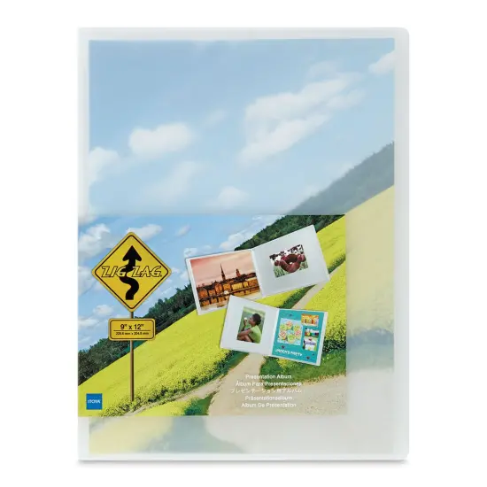 Itoya ZigZag Frost Image Album - 9" x 12", Portrait {1}