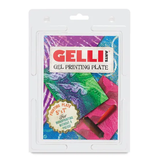 Gelli Arts Gel Printing Plate - 5" x 7" x 3/8", Rectangle {2}