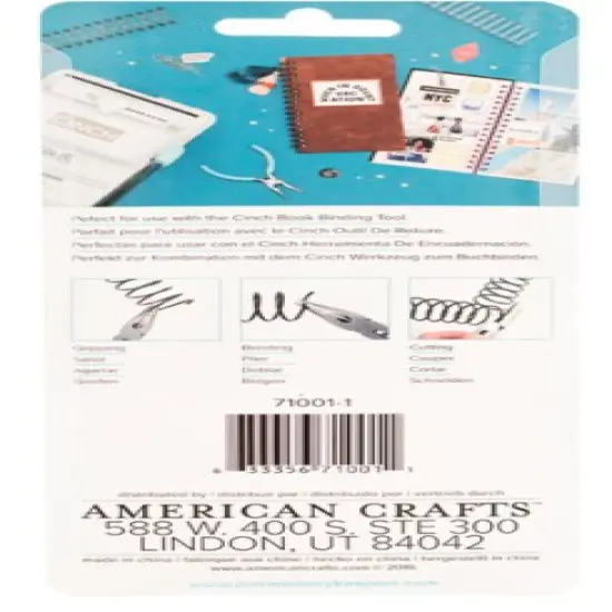 AMERICAN CRAFTS WE R MEMORY KEEPERS THE CINCH WIRE CLIPPER - NEEDLE-NOSE TIP 71001-1 {3}