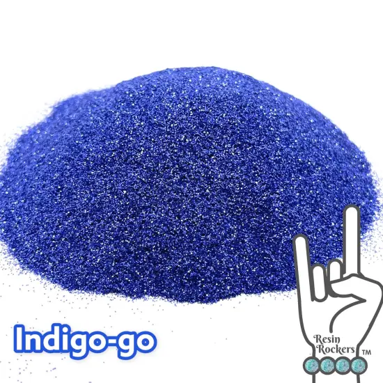 Indigo-go Pixie for Poxy Micro Fine Glitter {1}