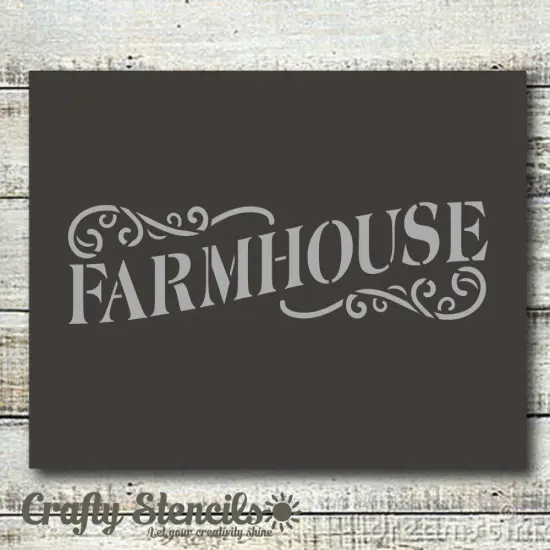 Farmhouse Sign Stencil {5}