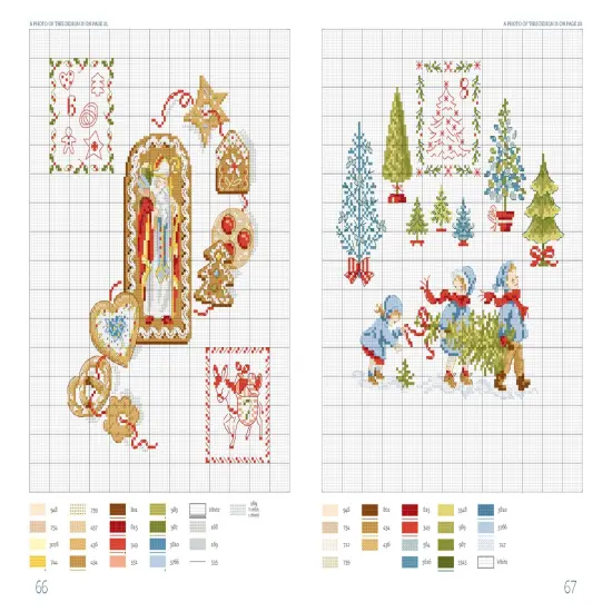 The Magic of Christmas to Cross Stitch: French Charm for Your Stitchwork {6}