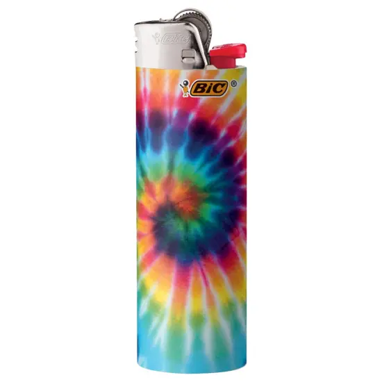BIC Maxi Pocket Lighter, Special Edition Psychedelic Collection, Assorted Unique Lighter Designs, 50 Count Tray of Lighters {4}