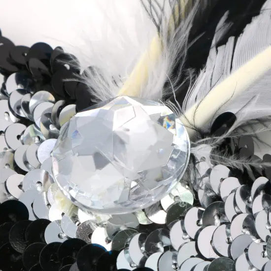 Roaring Twenties Flapper Headband - Women's Early 1920's Flapper Headpiece - 1 Piece {3}