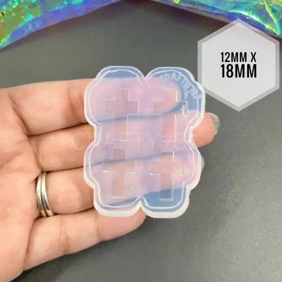 Cross Stud Earring Mold(A11) {3}