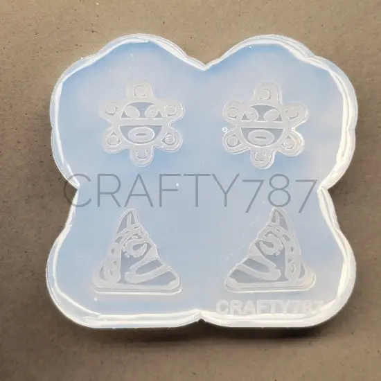 Taino Symbols Stud Mold Cem&iacute; & Sol(A3) {3}