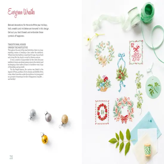 The Magic of Christmas to Cross Stitch: French Charm for Your Stitchwork {3}