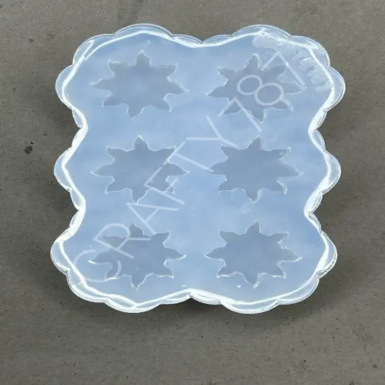 Sun Stud Earrings Silicone Mold (B10) {3}