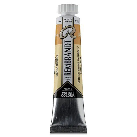 Rembrandt Artist Watercolors - Raw Sienna, 20 ml tube {1}