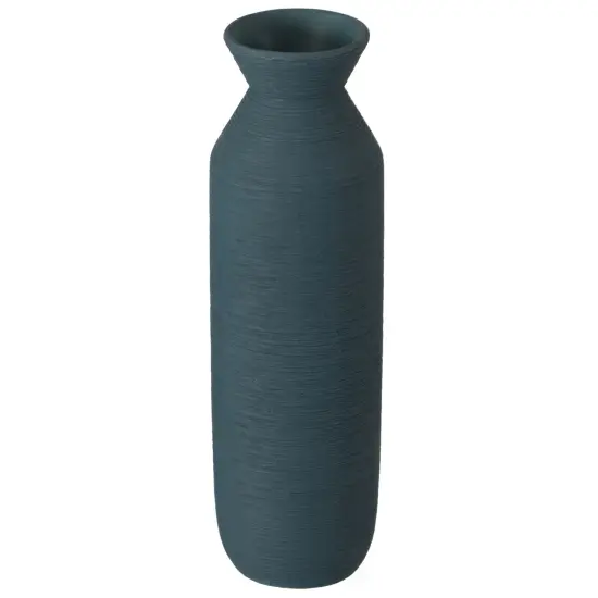 Decorative Ceramic Vase, Modern Style Centerpiece Table Vase Blue {3}