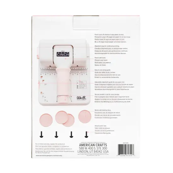 American Crafts We R Memory Keepers CINCH - DISC BINDING TOOL - 661310 {3}