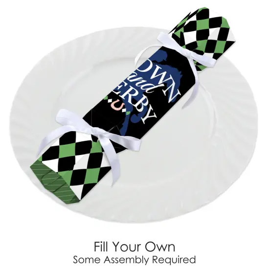 Big Dot of Happiness Kentucky Horse Derby - No Snap Horse Race Party Table Favors - DIY Cracker Boxes - Set of 12 {3}