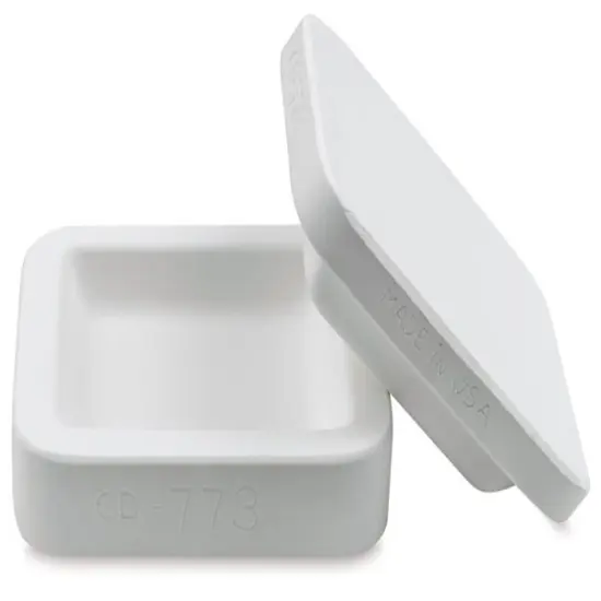 Mayco Slump and Hump Mold - 5 3/4"L x 1"H, Square {1}