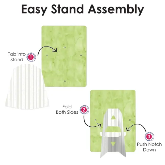 Big Dot of Happiness Family Tree Reunion - Family Gathering Party 4x6 Picture Display - Paper Photo Frames - Set of 12 {7}