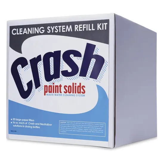 Golden Crash Paint Solids Waste Water Cleaning System, Refill Kit {1}