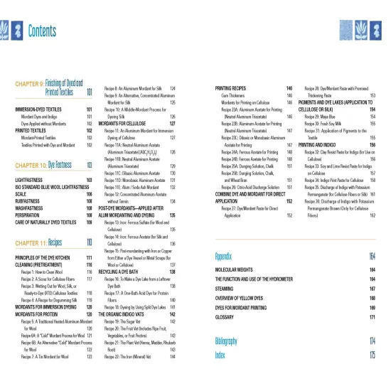 The Art and Science of Natural Dyes {3}