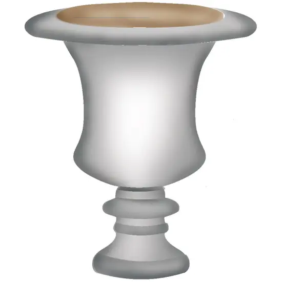 Large Topiary Urn Wall Stencil | 2588 by Designer Stencils | Reusable Art Craft Stencils for Painting on Walls, Canvas, Wood | {2}