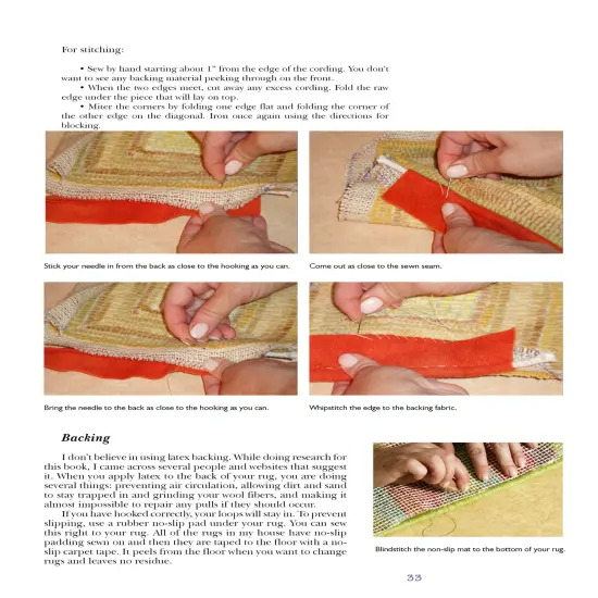 Hooked Rugs & Wool Applique {2}